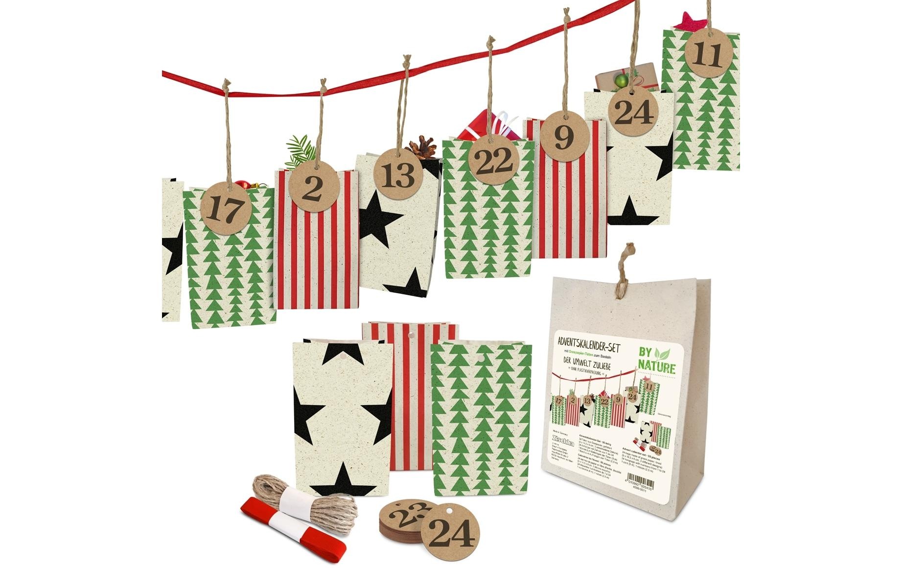befüllbarer Adventskalender »B+C Set by Nature« ab 6 Jahren