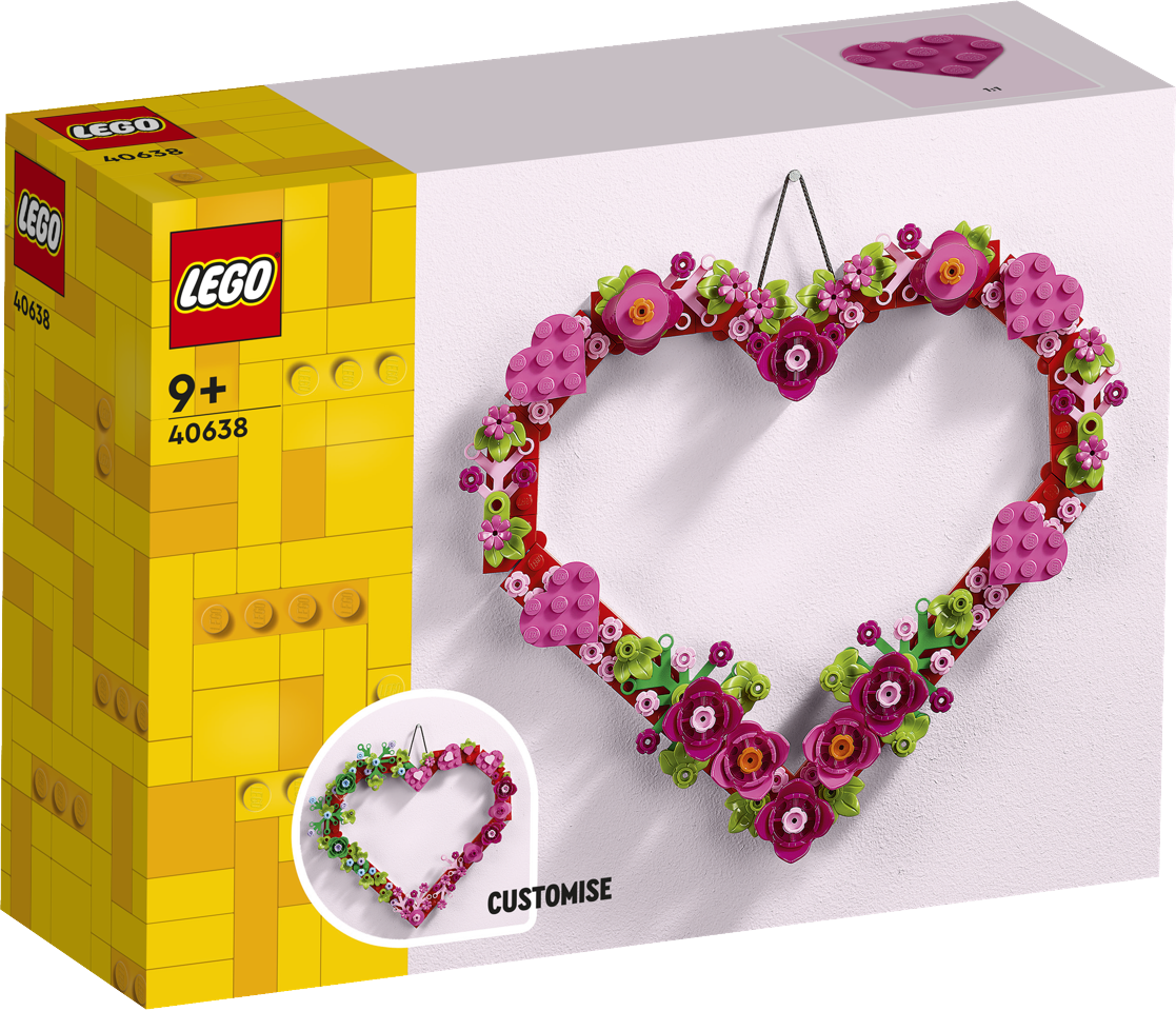 LEGO - Hjertepynt (40638)