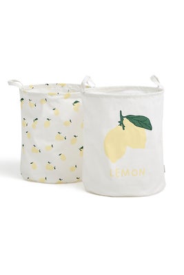 Alice & Fox ALORA Oppbevaringskurver, White
