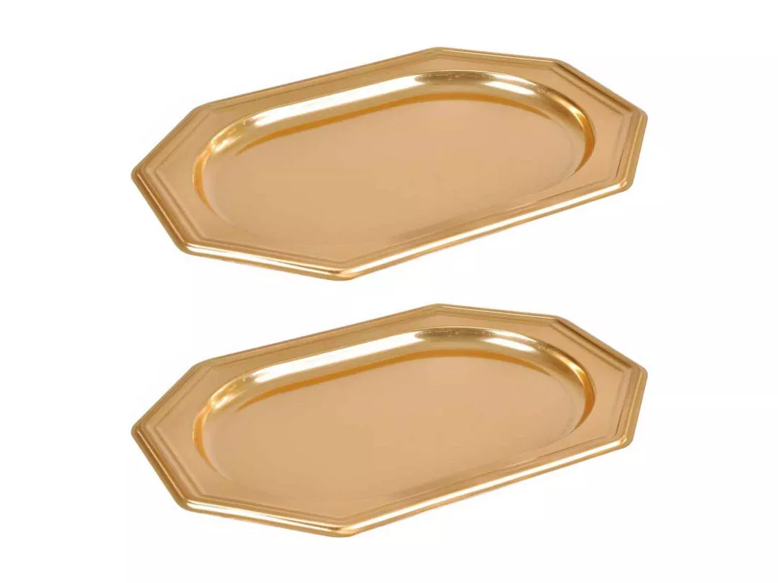 Lot de 2 Plateaux Déco 