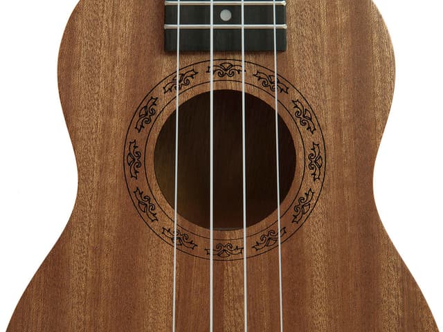 Dimavery uk-400 ukulele, sopran, bastræ