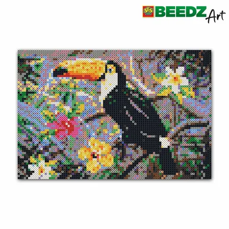 SES Creative Beedz art – Tucan, 7000 Bügelperlen