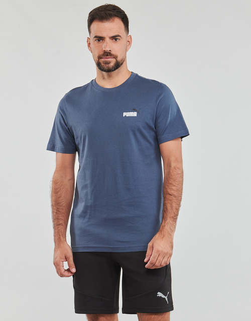 Puma - ESS  2 COL SMALL LOGO TEE - Marine