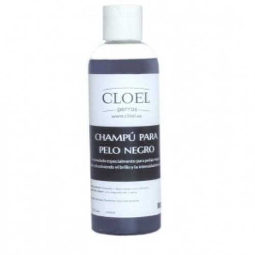 Shampoo Cloel para cães de pelo preto, fragrância neutra
