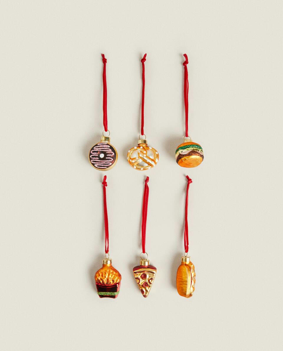 PACOTE DE DECORAÇÕES DE NATAL PARA LANCHONETES (PACOTE COM 6)