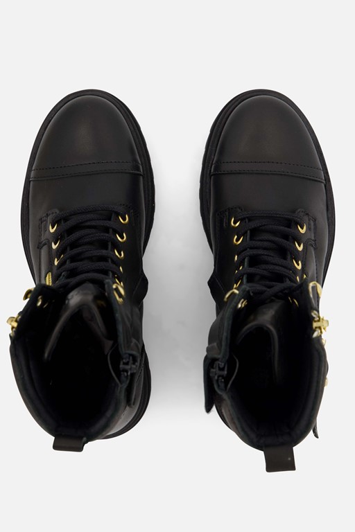 Giga Veterboots zwart Leer