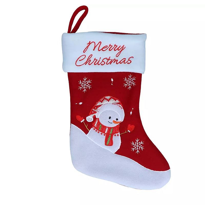 Merry Christmas Cadeau Kerstsok Hond Kat | 20255