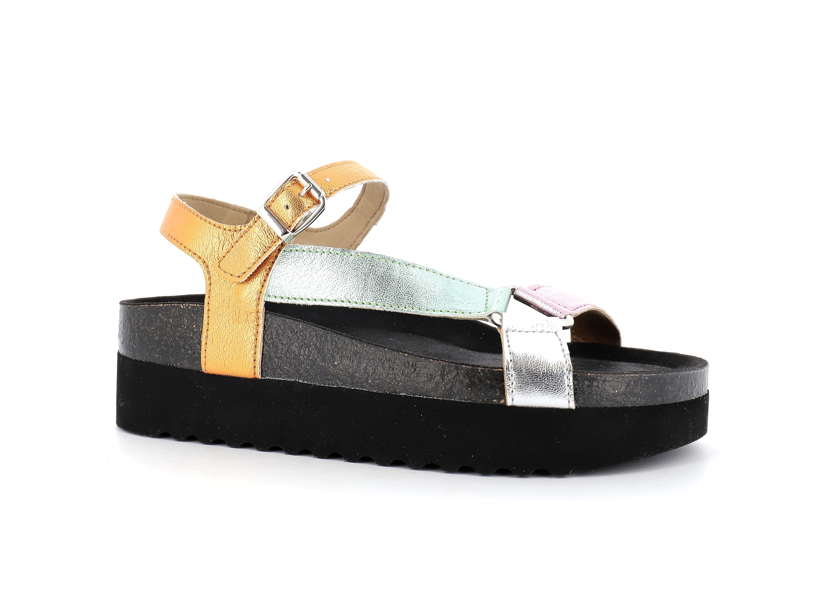 Metamorf ose-LABEL Cuir Multicolore