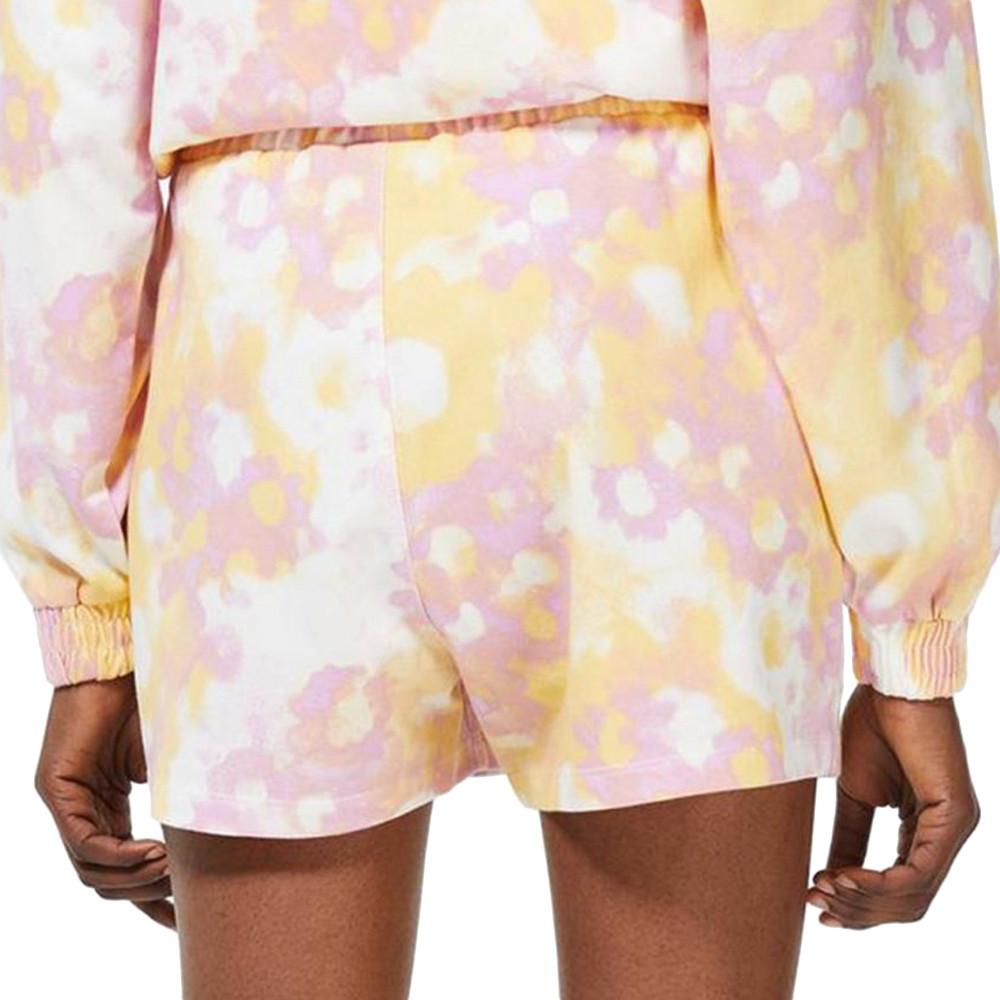 Converse Short Beige/Rose Femme Converse All Over Print