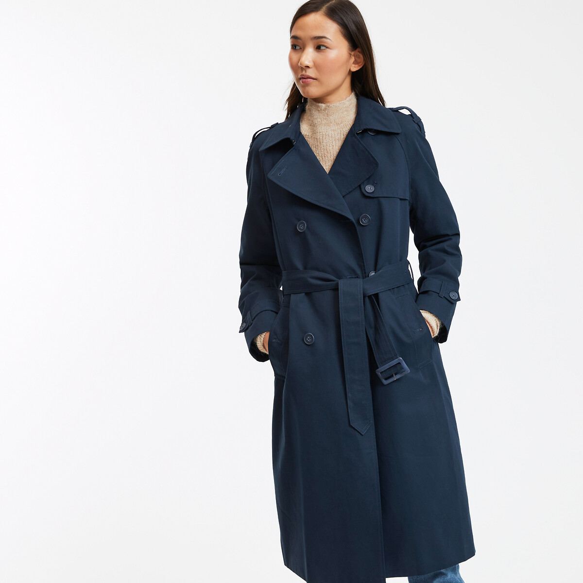 COLEÇÕES LA REDOUTE<br>Trench coat em katoen, Signature FERDINAND