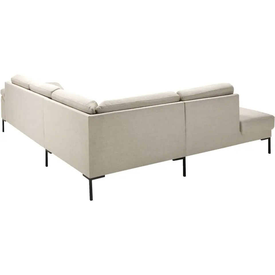 Hoekbank Tom links - Basel - beige