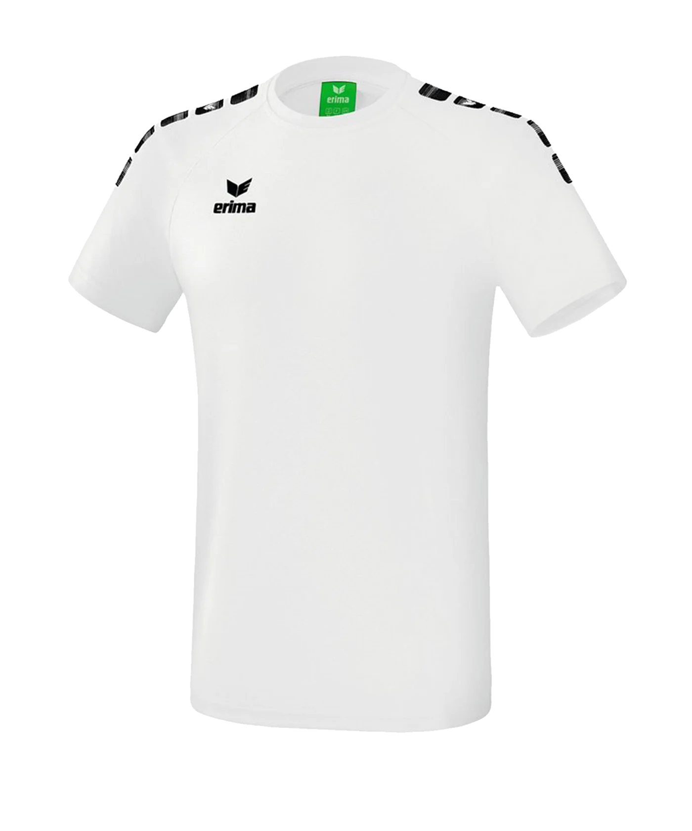 Erima Essential 5-C T-Shirt Kids Weiss Schwarz
