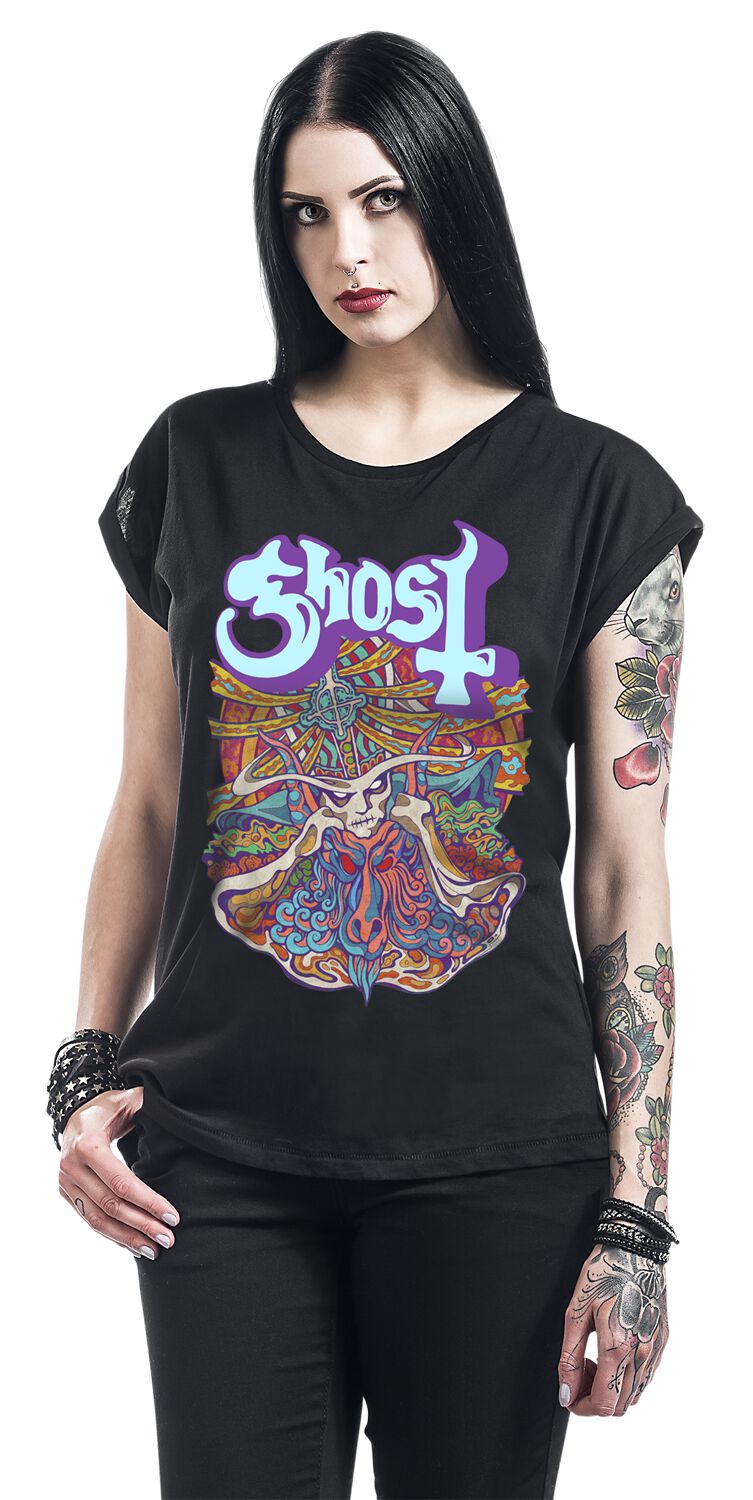 7 Inches Of Satanic Panic | Ghost T-Shirt Manches courtes