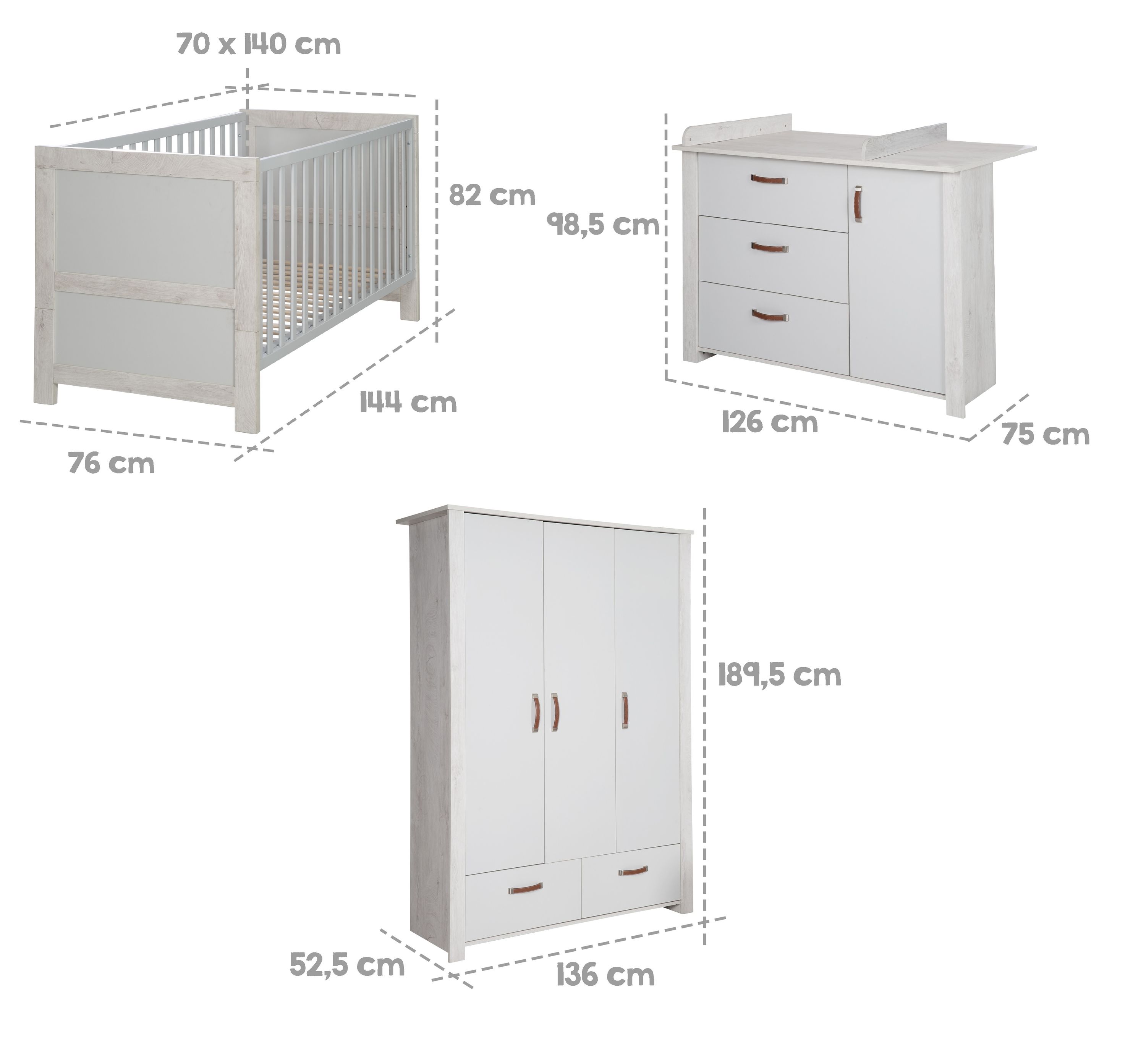 Babyzimmer ROBA MILA