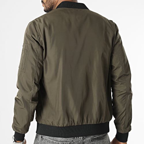 Veste Bomber Vert Kaki