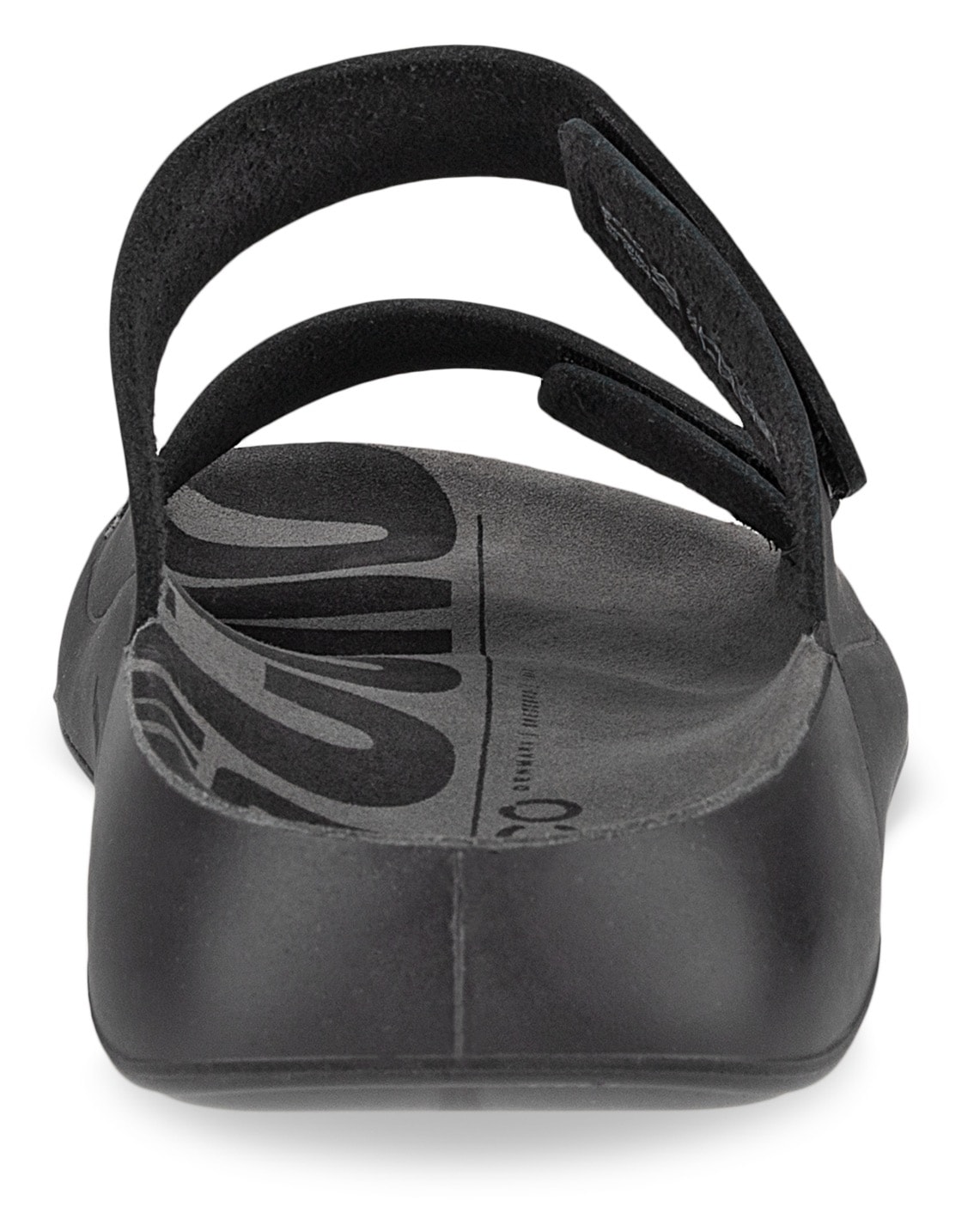 Ecco Pantolette »COZMO W«  Sommerschuh, Schlappen mit zwei Klettverschlussriemen