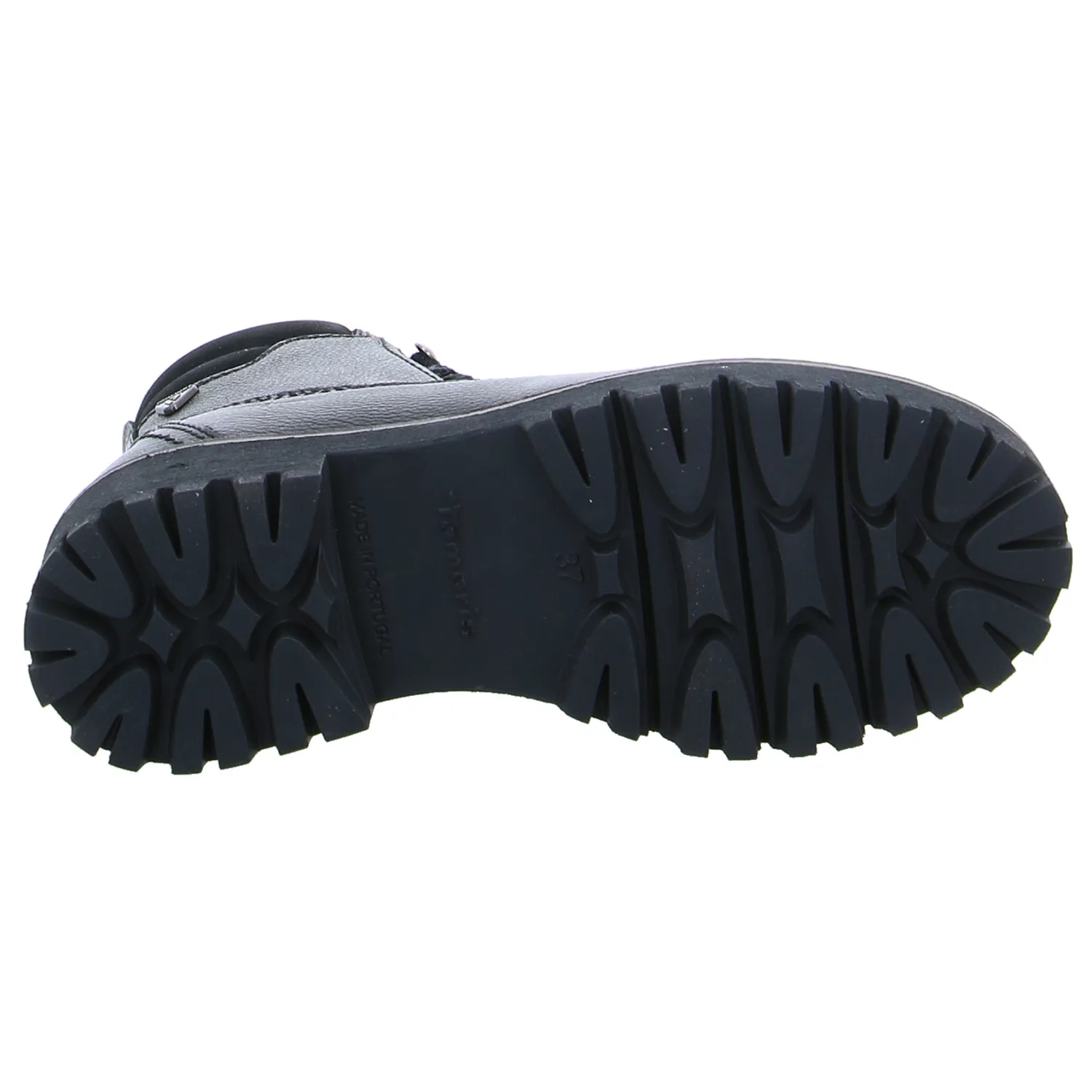 TAMARIS Boot Schwarz Leder  mit Primaloft