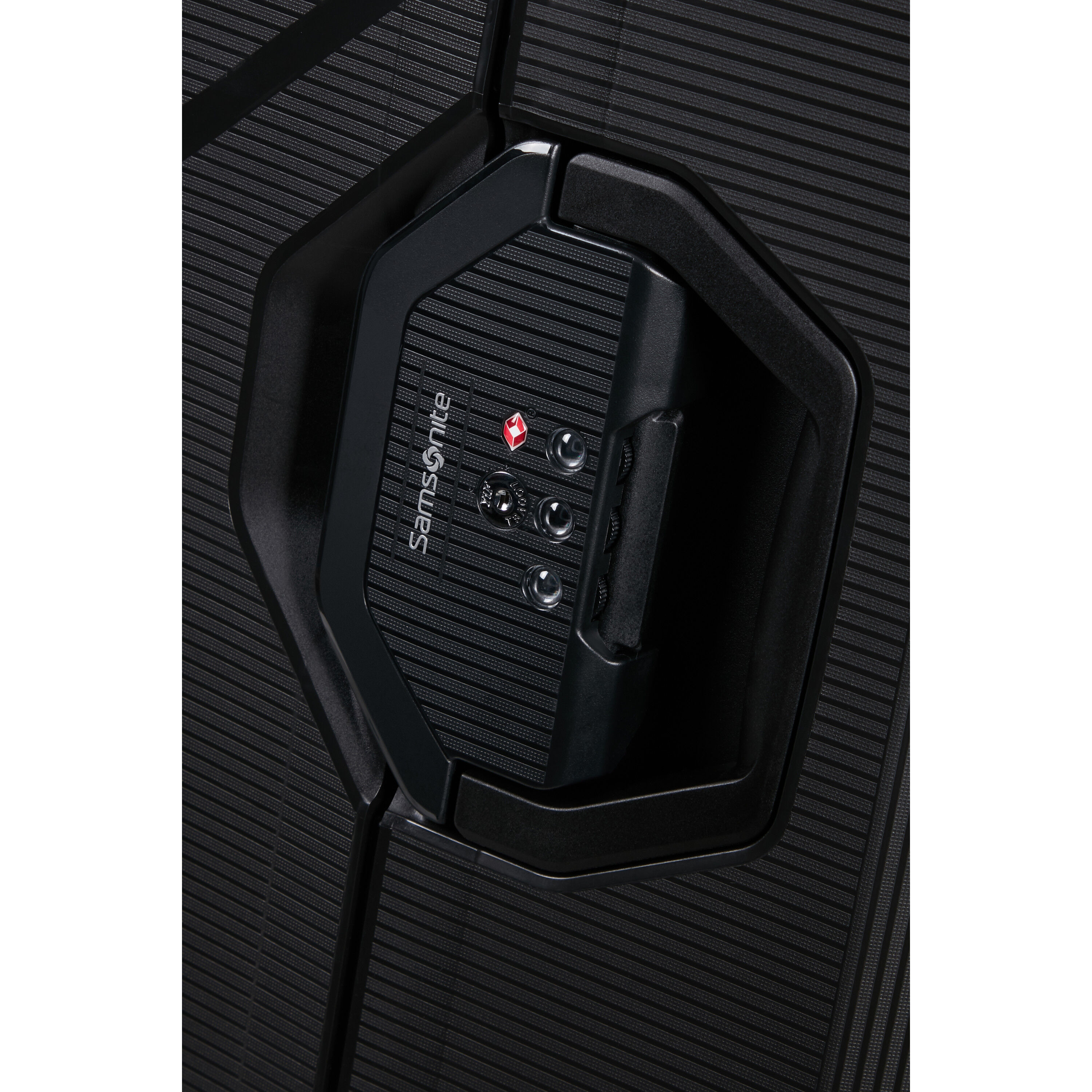 Mala de viagem grande Samsonite Maxsum Eco com rodinhas.