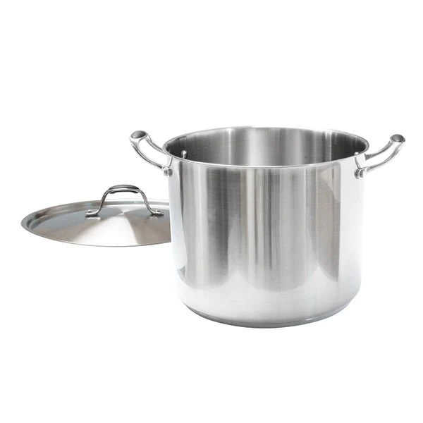 Faitout inox avec couvercle Excell'inox 28 cm 13,5 L Mathon