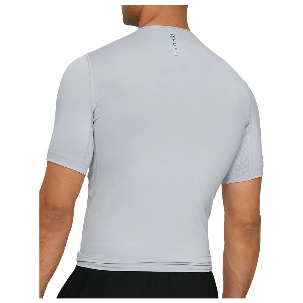 Under Armour -  Under Armour Shirt Rush Compression SS grau