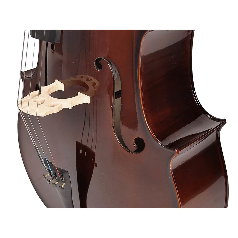 Leonardo LC-2012 Basic Series Cello Outfit 1/2 cello inclusief draagtas en strijkstok