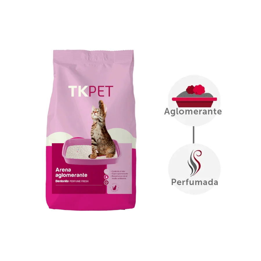 10 L TK-Pet Arena Aglomerante Fresh para gatos