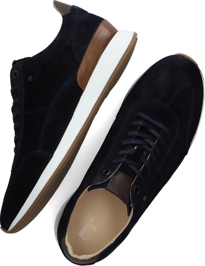 Van Bommel Libra 03.05 sneakers heren blauw 41 01 darkblue suede 40(7 )
