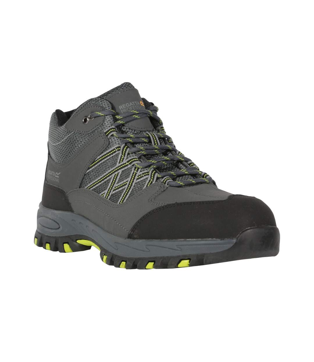 Regatta - Chaussures de sécurité SANDSTONE - Homme (Gris / Vert clair) - UTRG6629