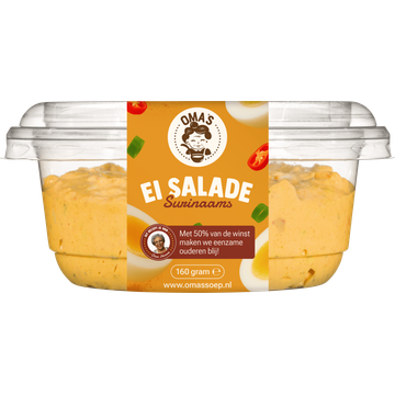 Oma's Ei Salade Surinaams 160 g