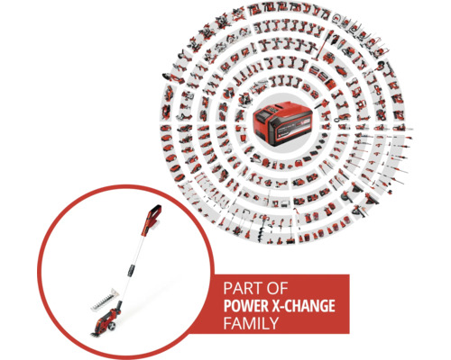 Einhell Power-x-Change GE-CG18/100 Li T snoerloze gras-/struikenschaar