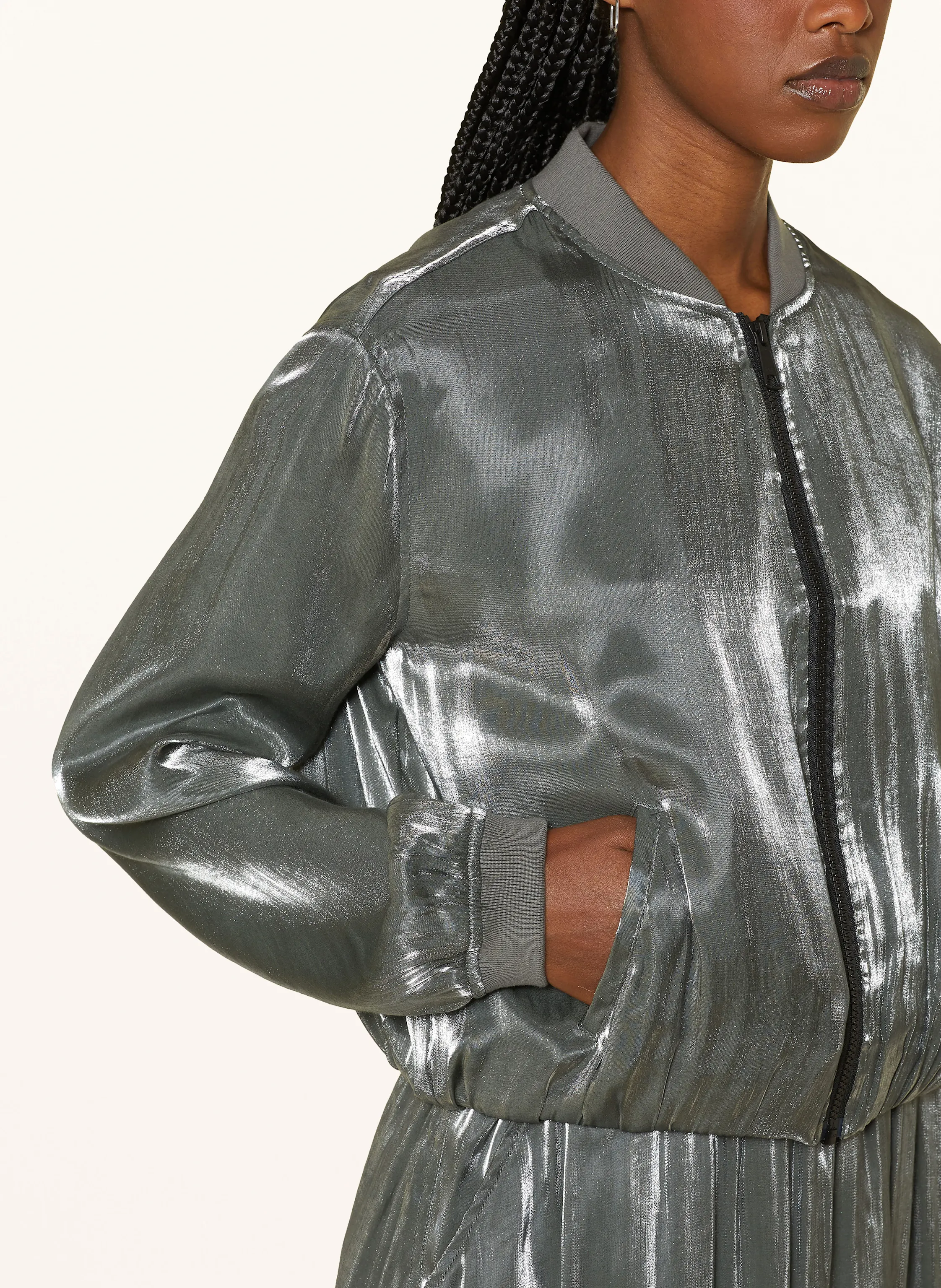 10DAYS Satin-Blouson
