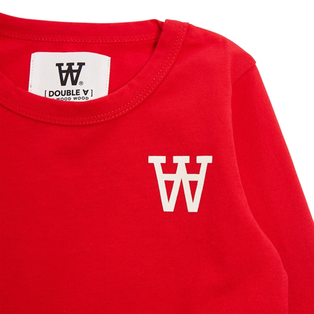 Apple Red Kim AA Bluse - Wood Wood → Luksusbaby.dk
