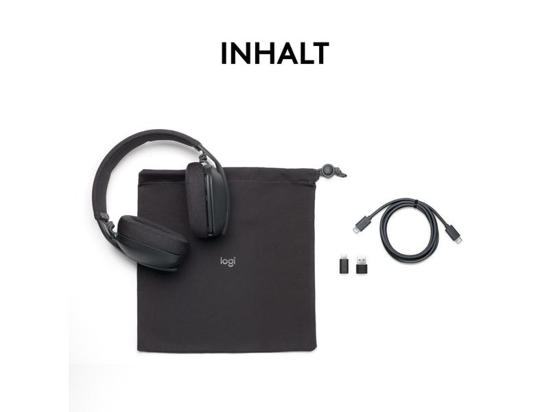 Logitech Headset Zone Vibe Wireless Teams Bluetooth Kabelloses Bluetooth Headset