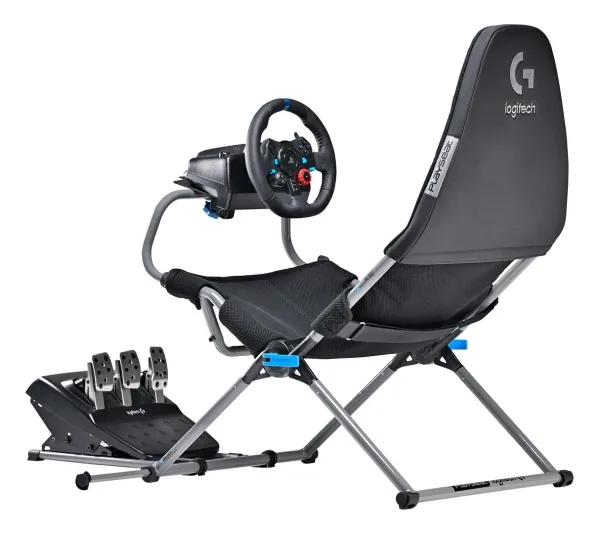Playseat Challenge X - Logitech G Edition, Spillekonsolstol, 163 kg, Væddeløb, PC, PlayStation 4, PlayStation 5, Playstation 2, Playstation 3, Xbox, Xbox 360, Xbox One, Xbox..., 20 kg, 120 cm