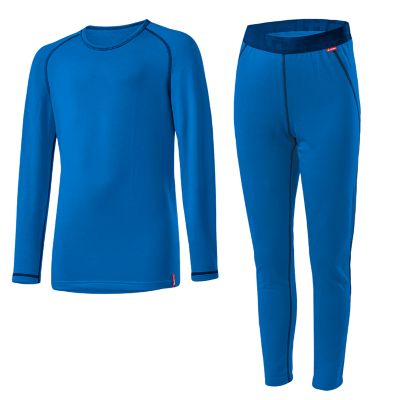 LöfflerSET LONG TRANSTEX WARM - blau