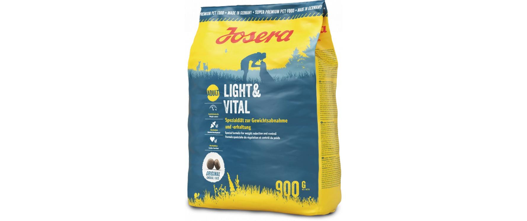 Trockenfutter Light & Vital 900 gAlleinfuttermittel für erwachsene Hunde