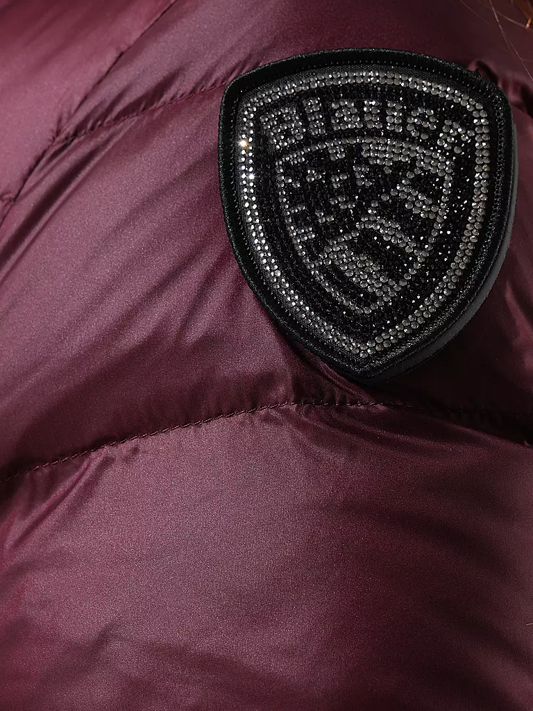 BLAUER Daunenjacke AGNES dunkelrot