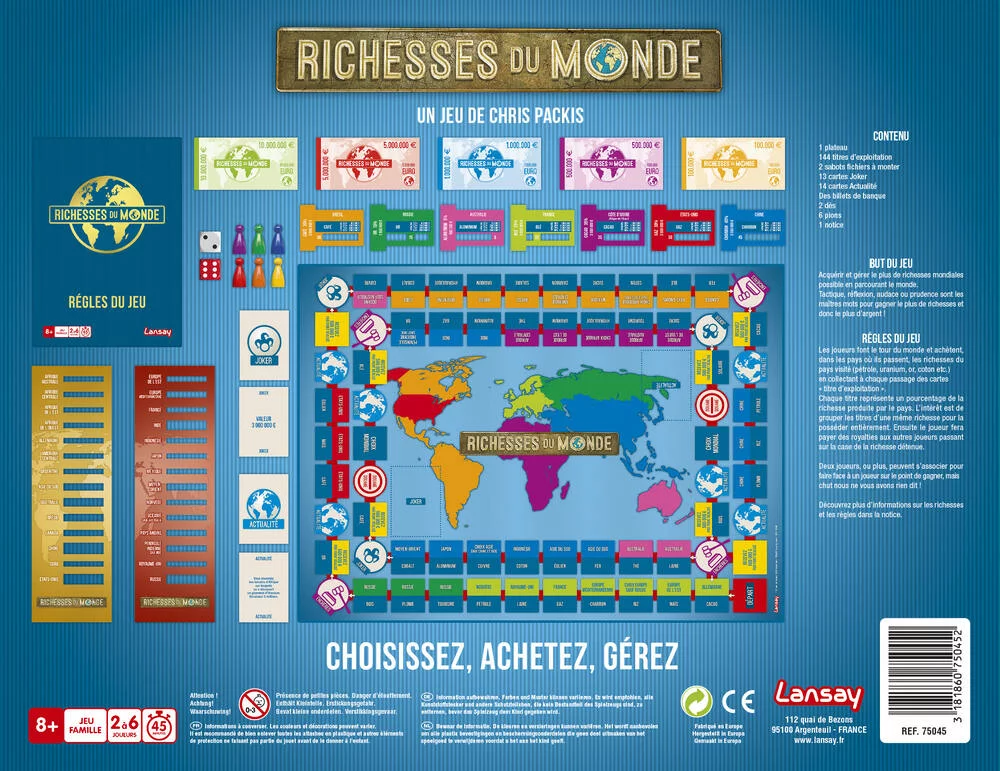 RICHESSES DU MONDE