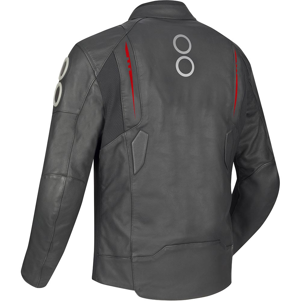 Bering - Blouson Radial Noir / Rouge