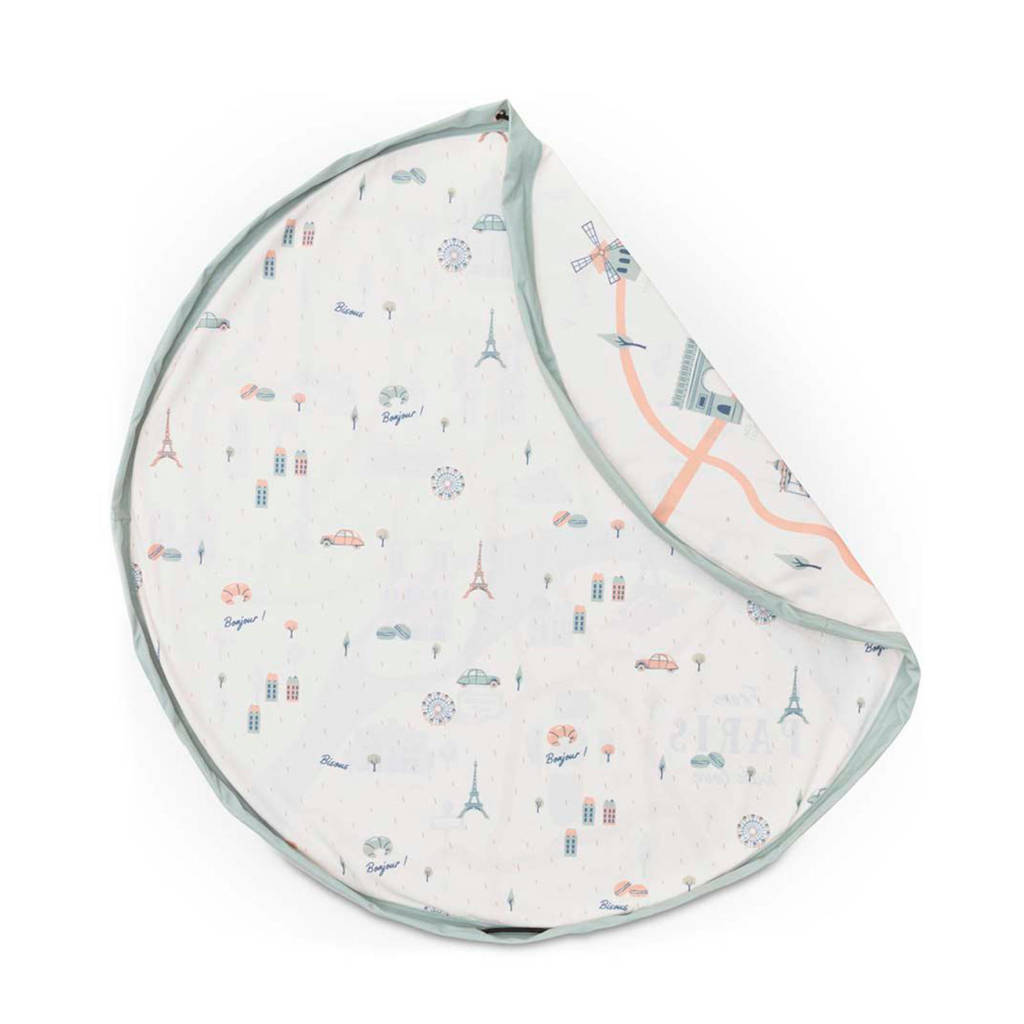 2-in-1 opbergzak / speelkleed Paris Map