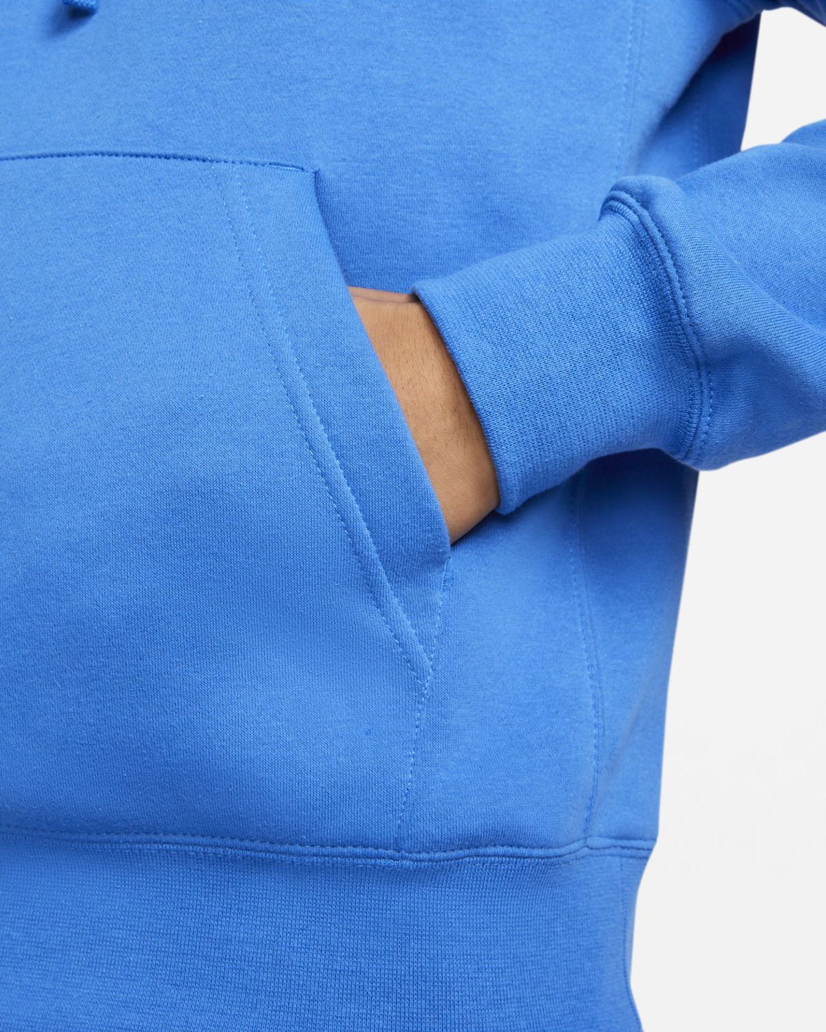 Sweat à capuche Nike Sportswear Club Fleece Bleu pour homme
