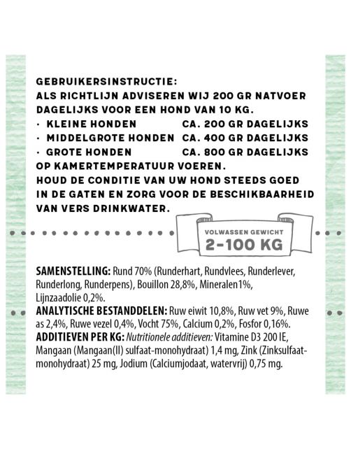 Jarco Dog Blikvoeding 400 g - Hondenvoer