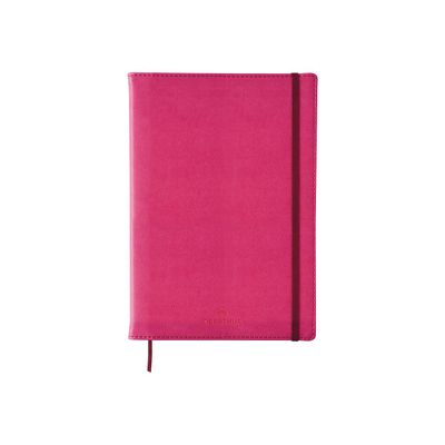 Oberthur Carmen - Carnet de notes rigide A5 - ligné - rose