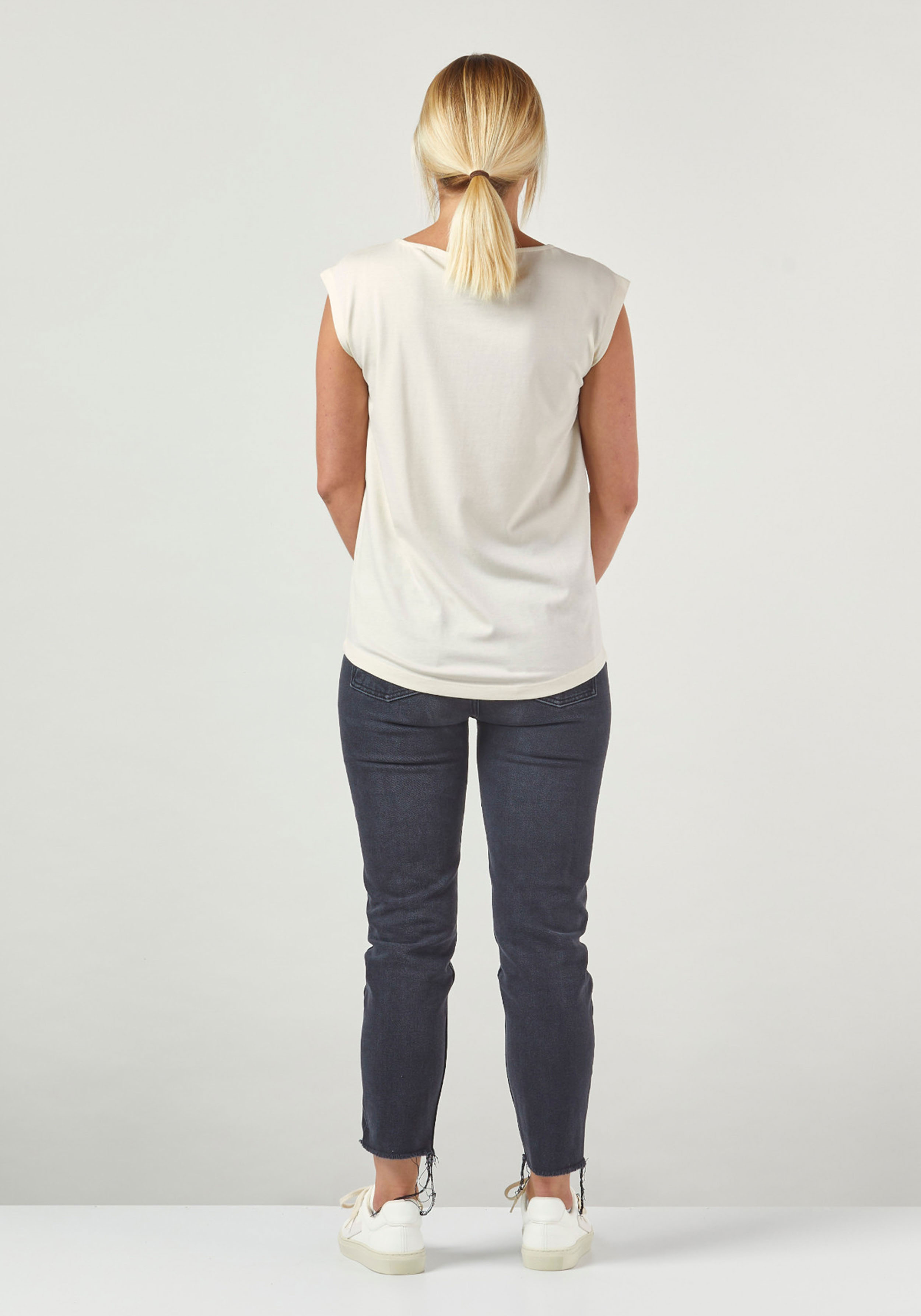 WE ARE ZRCL Damen Two Shirt Basic Natural