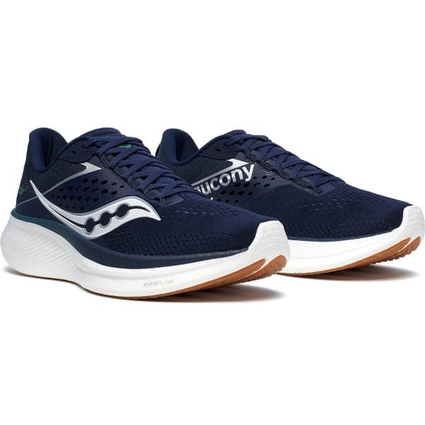 Chaussure running SAUCONY RIDE 17 NAVY/GUM