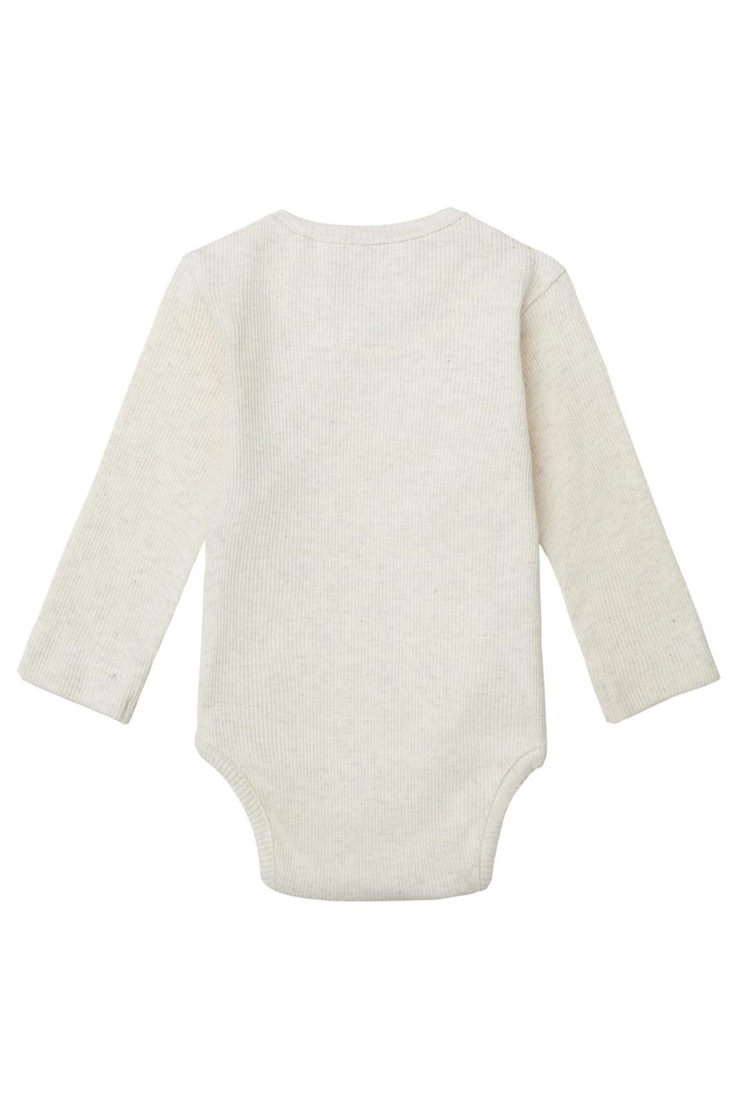 Noppies Newborn Romper Nino - Oatmeal