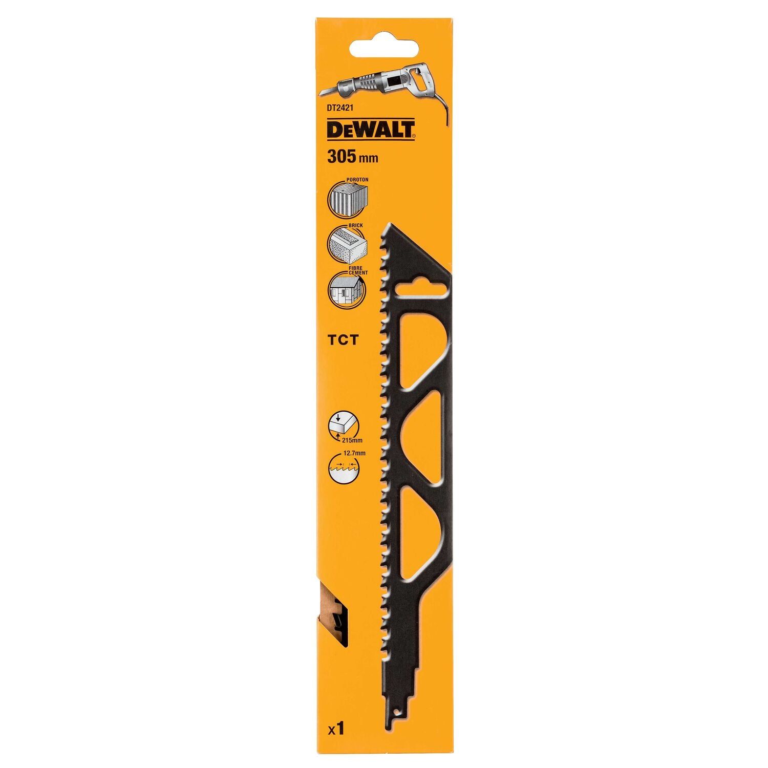 DeWALT DT2421 Reciprozaagblad voor cellenbeton