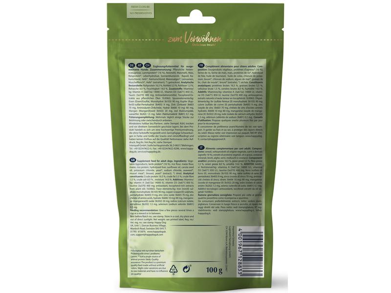 Happy Dog Leckerli Soft Snack Neuseeland, 100 g Softer Snack für Hunde