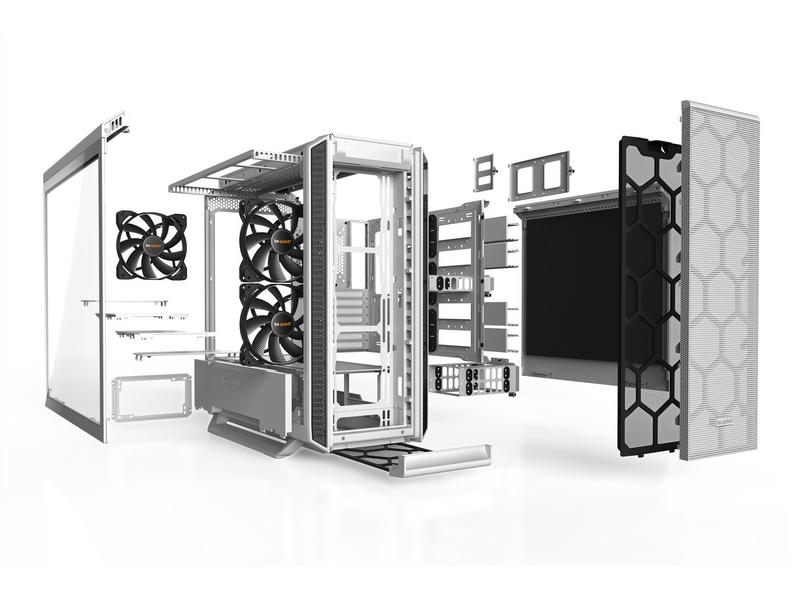 be quiet! PC-Gehäuse Silent Base 802 mit Sichtfenster Be quiet Silent Base 802 weiss mit Sichtfenster