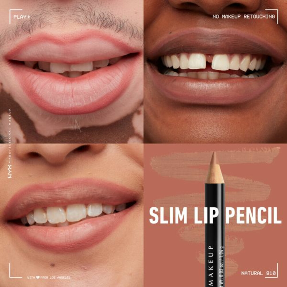 NYX Slim Lip Pencil Natural1 gr